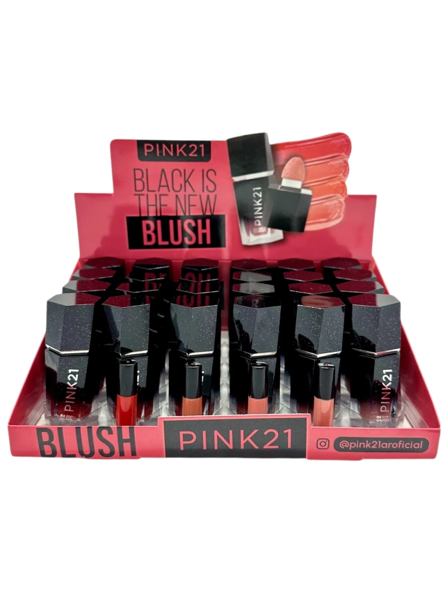 Imagen 3 de Blush liquido con esponjita PINK21