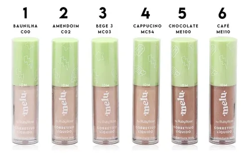 Imagen 2 de Corrector Líquido Melu De Ruby Rose