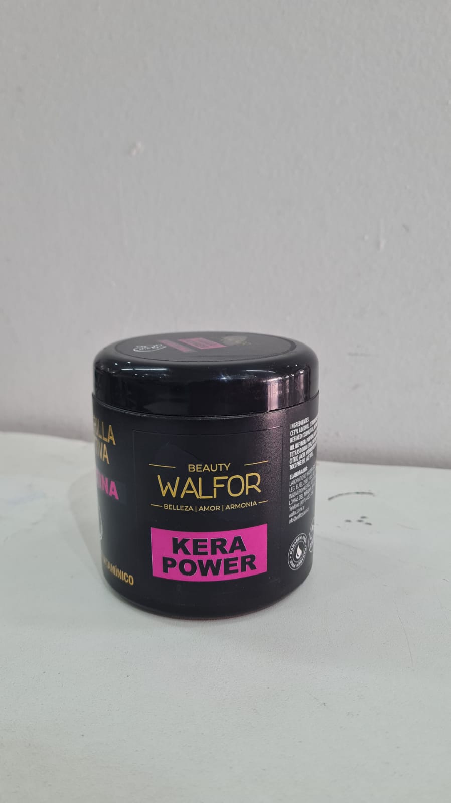 Imagen 2 de Nutrición WALFOR mascarilla nutritiva keratina 