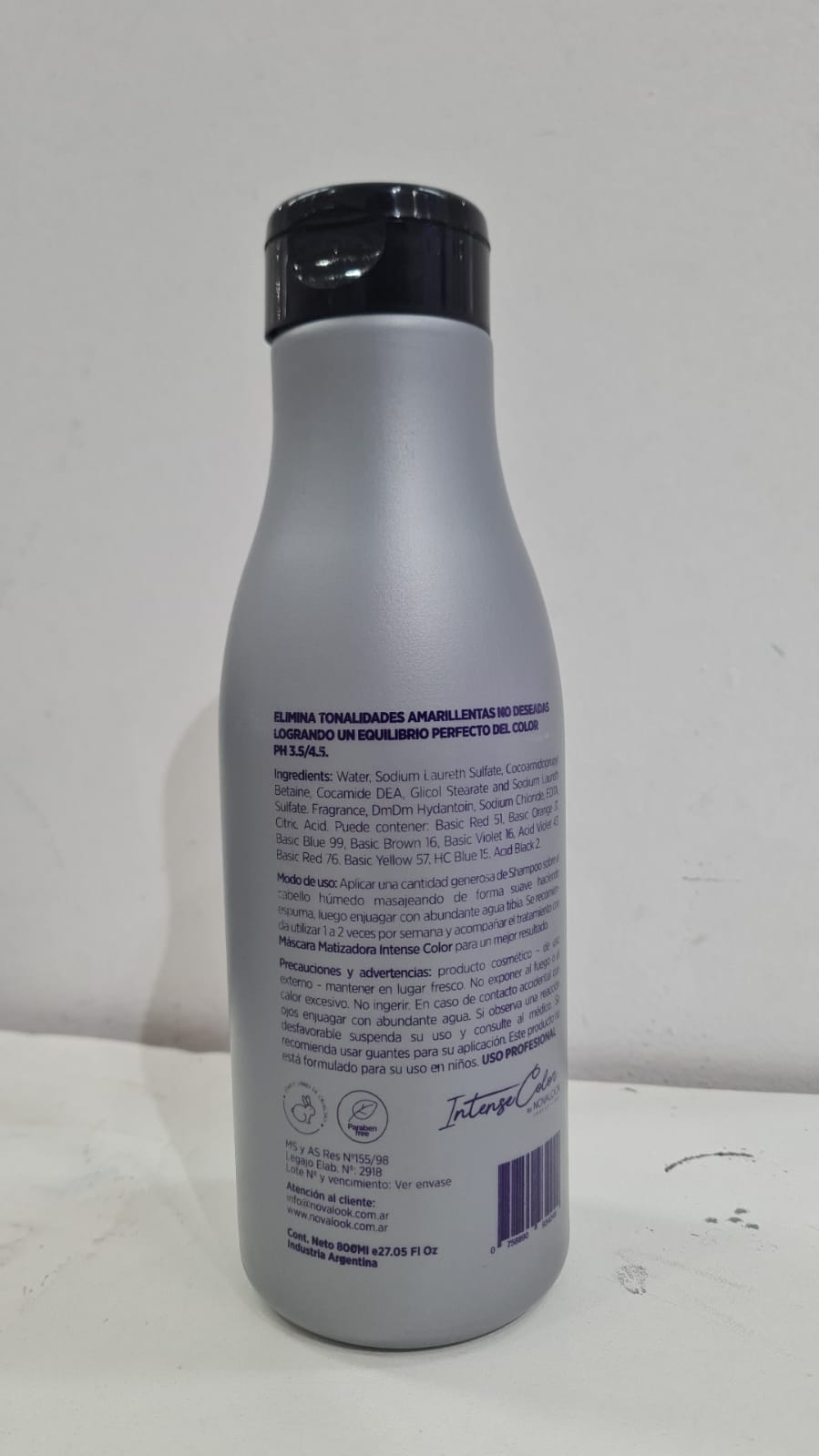 Imagen 2 de SHAMPOO VIOLETA novalook 