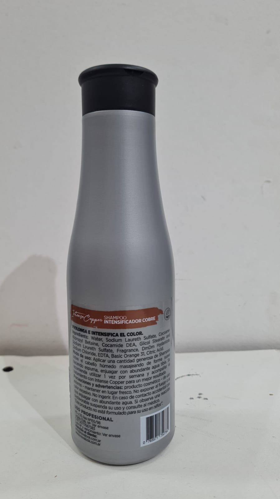 Imagen 2 de Shampoo INTENSIFICADOR COBRIZO Novalook profesional 