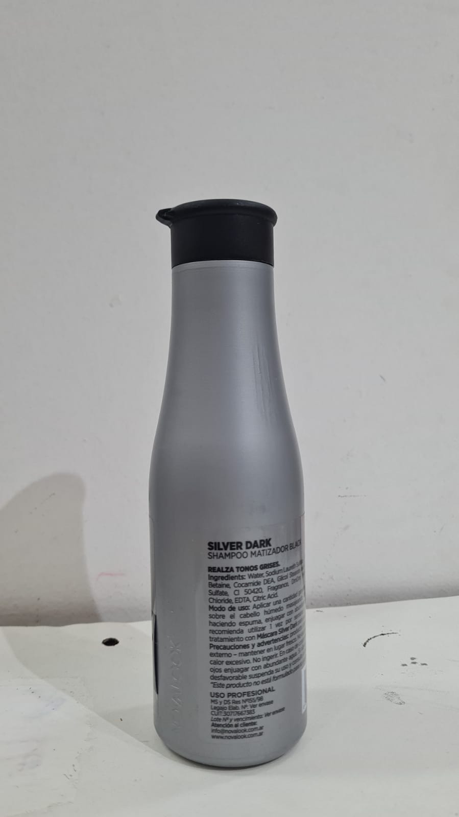 Imagen 2 de Shampoo INTENSIFICADOR GRISES Novalook profesional 