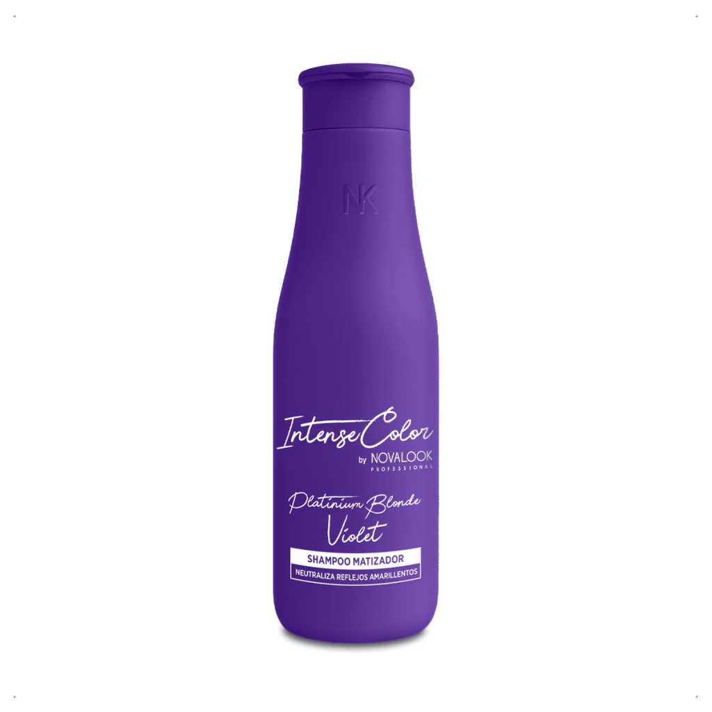 Imagen 2 de shampoo matizador violeta novalook 375 ml